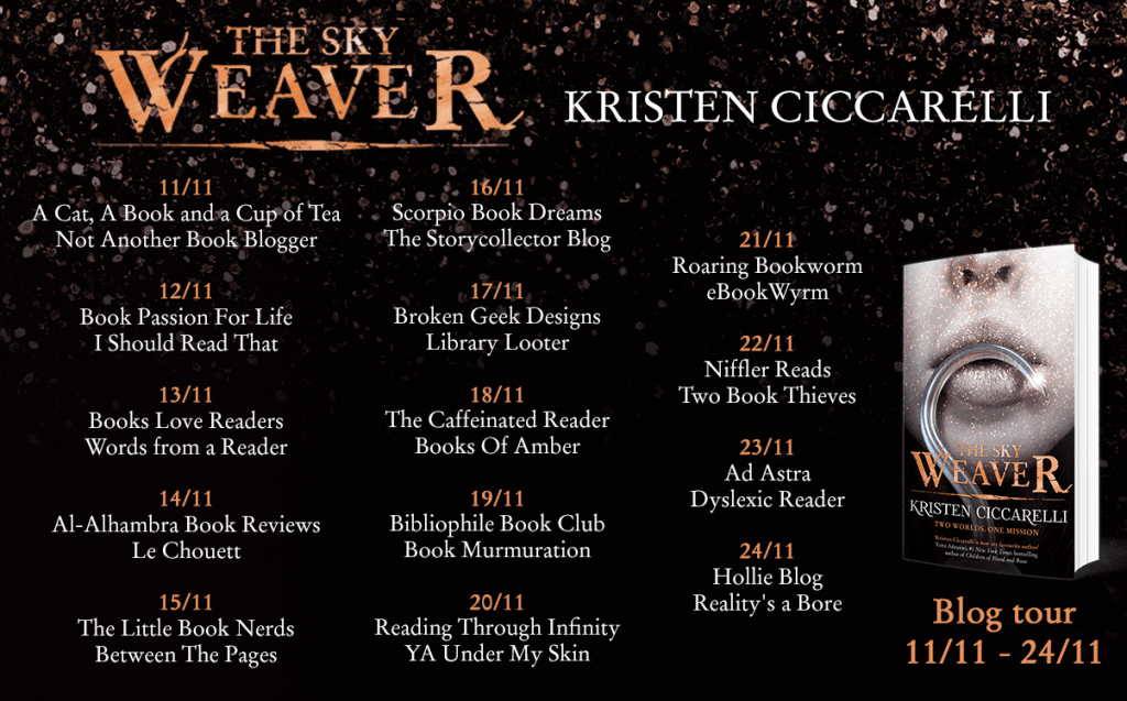 Blog Tour: The Sky Weaver by Kristen&nbsp;Ciccarelli